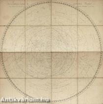 Stereographischer Entwurf des Gestirnten Himmels 62 cm x 62 cm