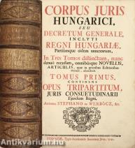 Corpus Juris Hungarici I-III.