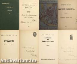 Csak így…/Vadvizek zúgása/Két fény között/Atlantisz harangoz/Szemben az örökméccsel (dedikált példányok)