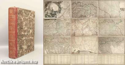 Mappa generalis regni Hungariae partiumque adnexarum Croatiae, Slavoniae et Confiniorum Militarium Magni item Principatus Transylvaniae...(Teljes, egész kiadás, kiadói védődobozban!)