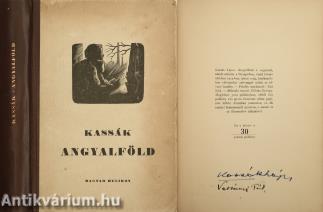 Angyalföld (Kassák Lajos író és Varsányi Pál grafikus által aláírt, számozott példány)