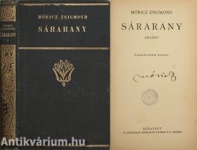 Sárarany (aláírt példány)