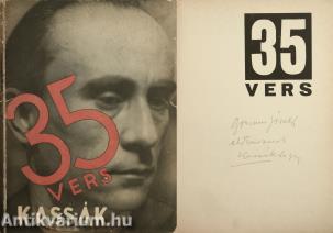 Kassák Lajos 35 verse (dedikált példány)