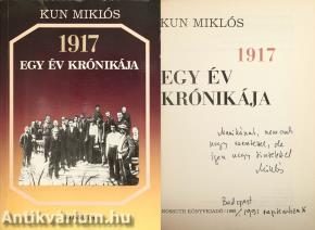 1917 - Egy év krónikája (dedikált példány)