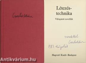 Létezés-technika (dedikált példány)