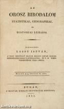 Az Orosz Birodalom statistikai, geographiai, és históriai leírása