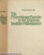 Die Siebenbürger Sachsen in der Planung deutscher Südostpolitik