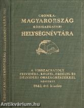 Csonka-Magyarország közigazgatási helységnévtára 1942