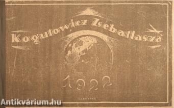 Kogutowicz zsebatlasza az 1922. évre