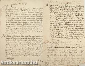 VI. Károly nevéhez köthető, püspöki kinevezésről szóló kéziratos másolat/1738-as egyházi kinevezésről szóló kézirat