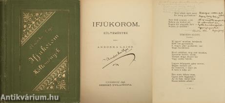 Ifjúkorom (aláírt példány)