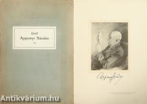 Gróf Apponyi Sándor emlékezete (számozott, névre szóló példány) (Megjelent összesen 15 példányban.)