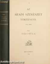 Az aradi szinészet története 1774-1889