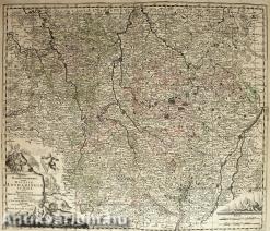 Mappa Geographica, in qua Ducatus Lotharingiae et Barr ut et Episcopatuum Metens [Augsburg] (cca. 1728)