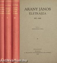 Arany János életrajza I-III.