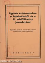 Egyház és társadalom a fajelméletről és a II. zsidótörvény javaslatáról