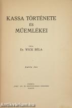 Kassa története és műemlékei