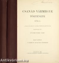 Csanád vármegye története 1715-ig I-II.