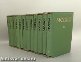 Móricz Zsigmond regényei és elbeszélései 1-12. (számozott, bőrkötéses, bibliofil példány)