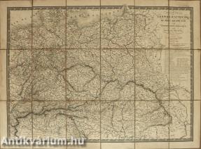 Carte générale de l'empire d'Autriche, du royaume de Prusse, de la Confédération germanique et du royaume de Pologne
