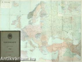 Europa-Karte 1940 (Birodalmi jelképekkel)