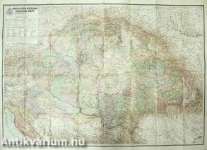 A Magyar Korona országainak közigazgatási térképe 1917  [84 cm x 116 cm]