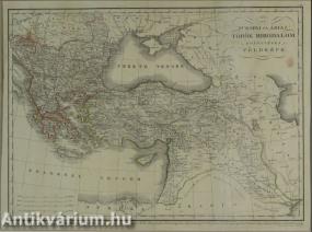 Az europai és ásiai Török Birodalom közönséges földképe 1835