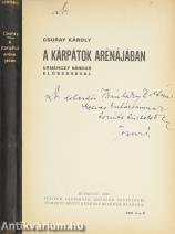 A Kárpátok arénájában (dedikált példány)