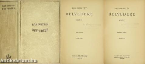 Belvedere I-II. (Tiltólistás kötet)
