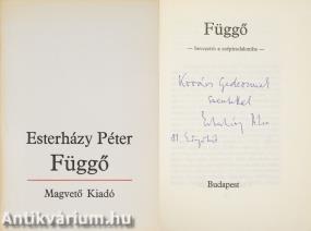 Függő (dedikált példány)