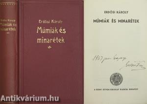 Múmiák és minarétek (aláírt példány)