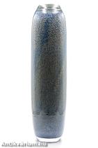 Murano Sommerso kék üveg váza 20. század közepe 40 cm
