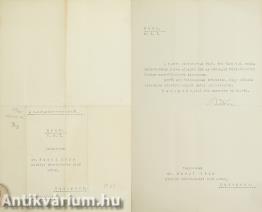 Bethlen István által aláírt Dr. Rádai Géza királyi törvényszéki bíró úr hivatalos kinevezésről szóló okirat