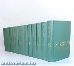 Mikszáth Kálmán művei 1-15. (számozott, bőrkötéses, bibliofil példányok) (Teljes sorozat!)