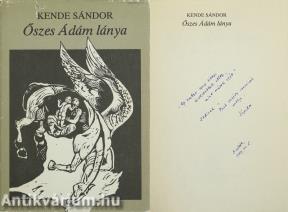Őszes Ádám lánya (dedikált példány)