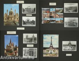 Európai városokról készült felvételek egyedi gyűjteménye (147 db fekete-fehér és színes képet tartalmaz 1968-ból)