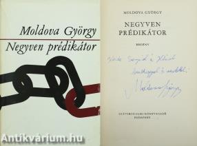 Negyven prédikátor (Kende Sándornak és feleségének dedikált példány)