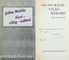 Kicsi-világ-háború (dedikált példány)