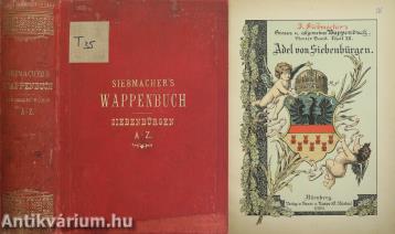 Der Adel von Siebenbürgen (5 tábla hiány)
