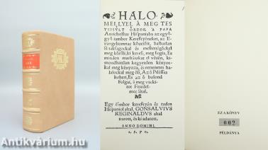 Hálo (számozott, bőrkötéses, bibliofil példány)