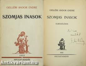 Szomjas inasok (dedikált példány)