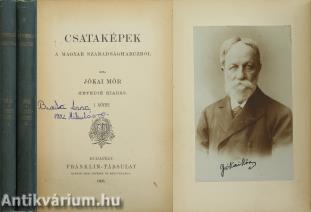 Csataképek a magyar szabadságharczból I-II. (aláírt példány) (A kötetben egy Egry József ex libris található RITKA!)