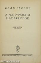 A nagyváradi hadapródok (Tiltólistás kötet)
