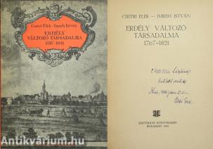 Erdély változó társadalma (dedikált példány)