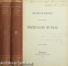 Kissebb történelmi munkái I-II.