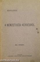 A nemzetiségi kérdésről