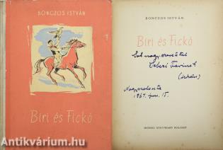 Biri és Fickó (dedikált példány)