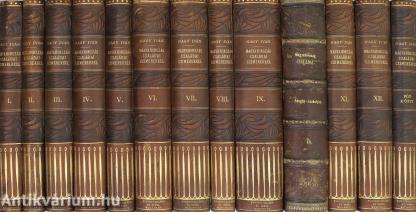 Magyarország családai czimerekkel és nemzékrendi táblákkal I-XIII. (Teljes kötetsor!)