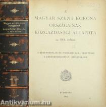 A Magyar Szent Korona országainak közgazdasági állapota az 1901. évben