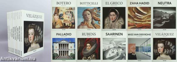 10 kötet a Taschen Kiadó Basic Art című sorozatból